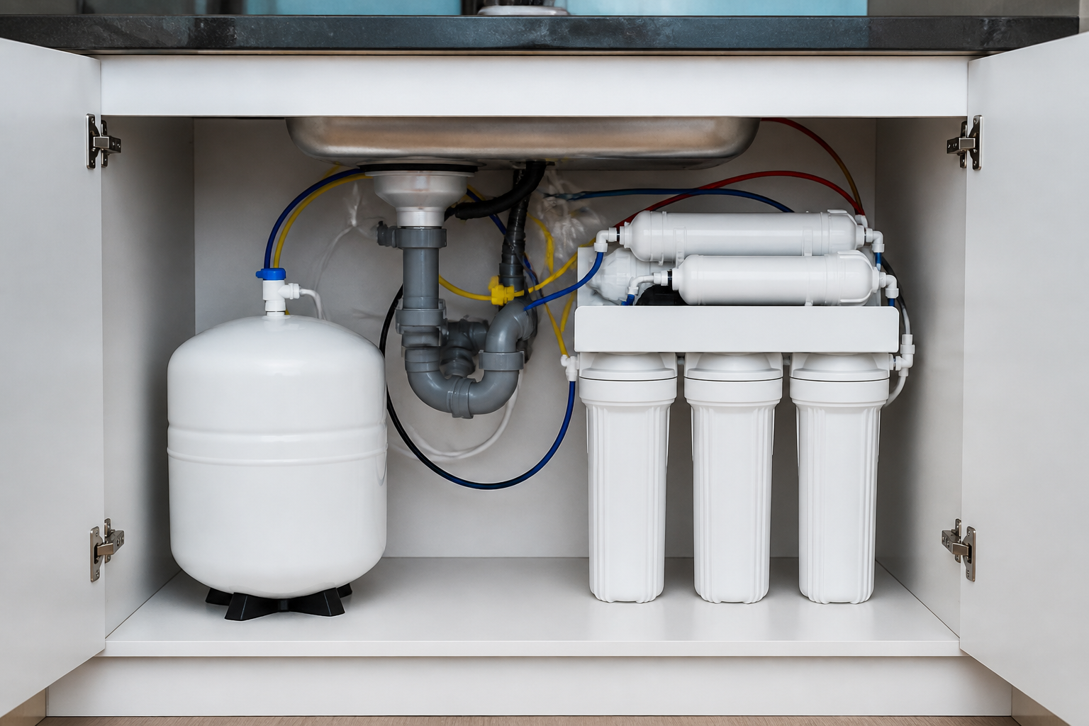 Under sink RO purifier system